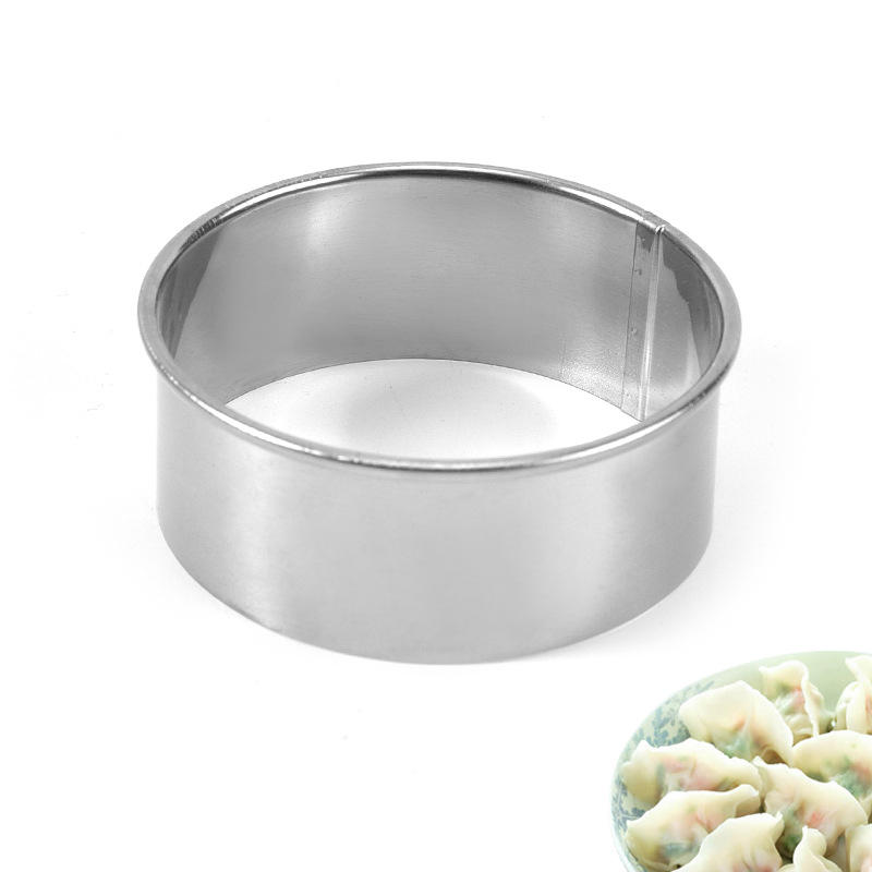 压圆形 不锈钢饺子切皮器饺子饺子皮包 手动 工具模具饺子皮模具