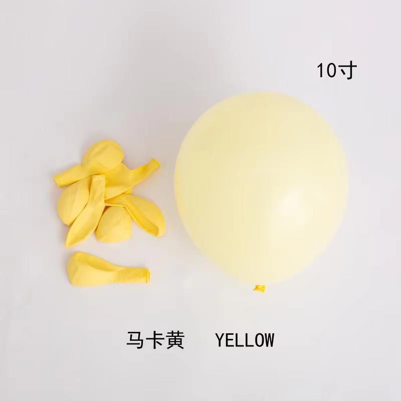 Wholesale Macaron Rubber Balloons 5-Inch 10-Inch 12-Inch Macaron Mixed Color Balloon Decoration Birthday Party Balloon