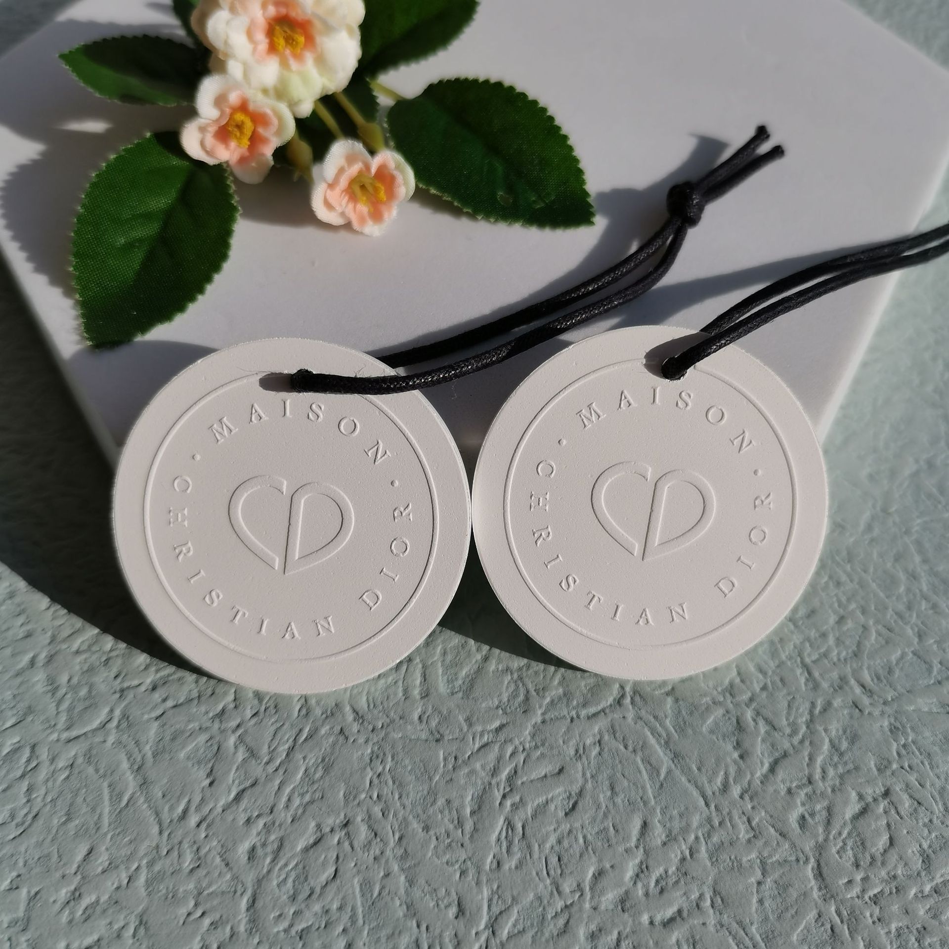 定制品牌扩香石cd迪家幸运星陶瓷扩香石扩香片圆形散香片香薰挂件