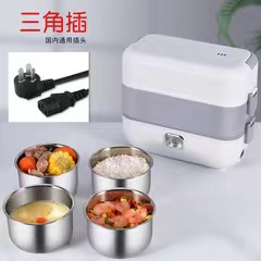 Heater Electric Heating Multi-Function Cooking Insulated Lunch Box Portable Bento Lunch Box Mini Rice Cooker for Work