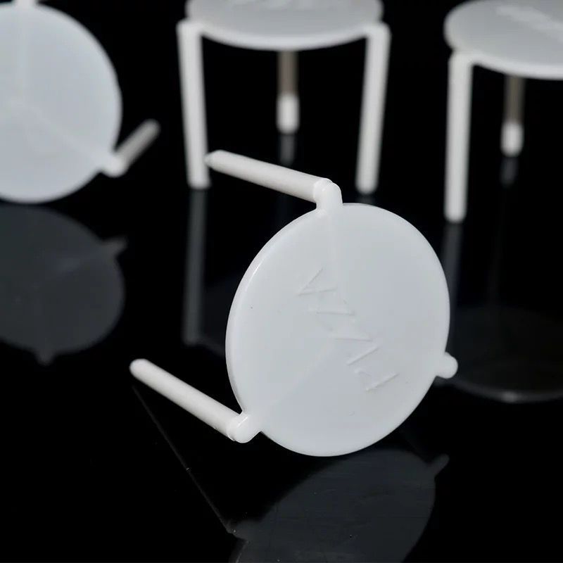 整箱批1000只白色加厚披萨架外卖三角架披萨防粘连三脚架披萨支架