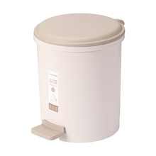 茶花垃圾桶脚踩弹盖式客厅垃圾筒厕所卫生桶新款简约通用