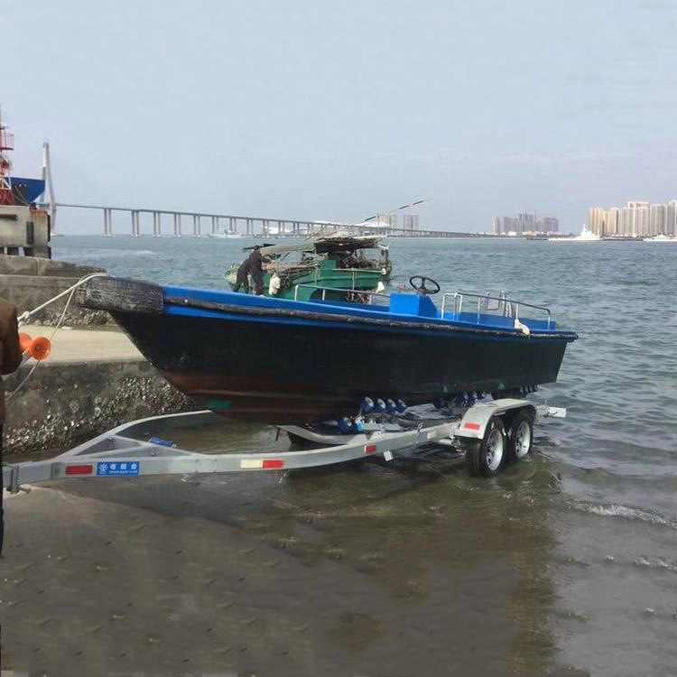 冲锋舟托架游艇配套车船用运输车船用游艇快艇拖车水域救援艇拖车