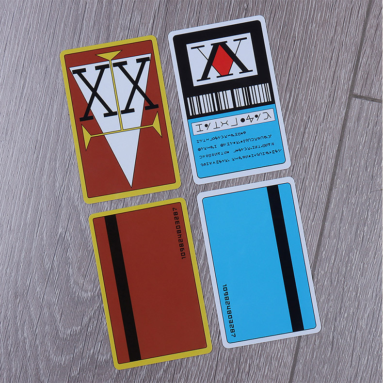 漫工厂cosplay全职猎人执照卡片hunter奇犽西索库洛酷拉皮卡道具