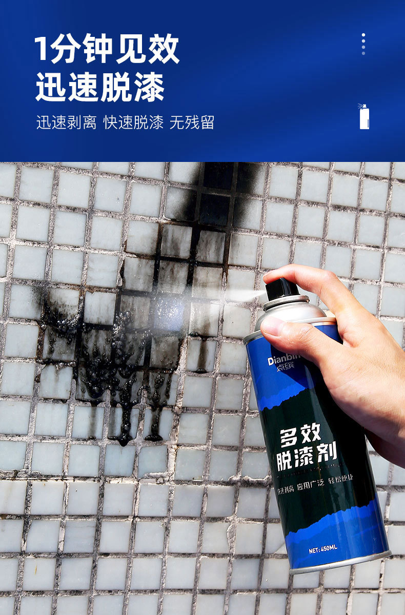 脱漆剂汽车金属去油漆清除剂强力除漆清洗剂木家具高效脱漆水神器