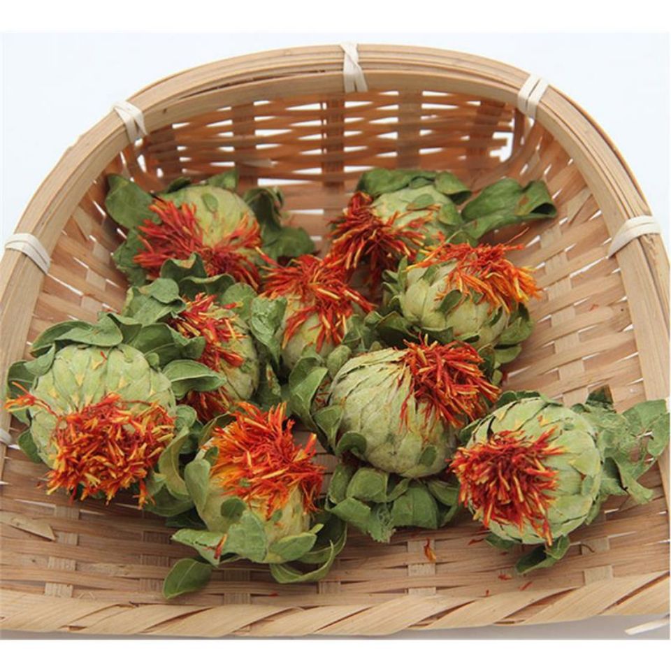 西藏藏红花泡水网红花茶红花头茶整朵橙菠萝花500克