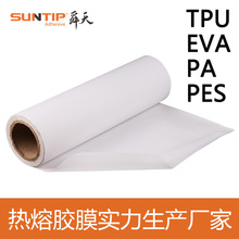 厂家直销热熔胶膜 TPU EVA PA PES聚酯皮革布料复合贴合热熔胶膜