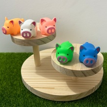 搪胶玩具小猪戏水玩具捏捏叫小动物哔哔叫小粉猪普通系列