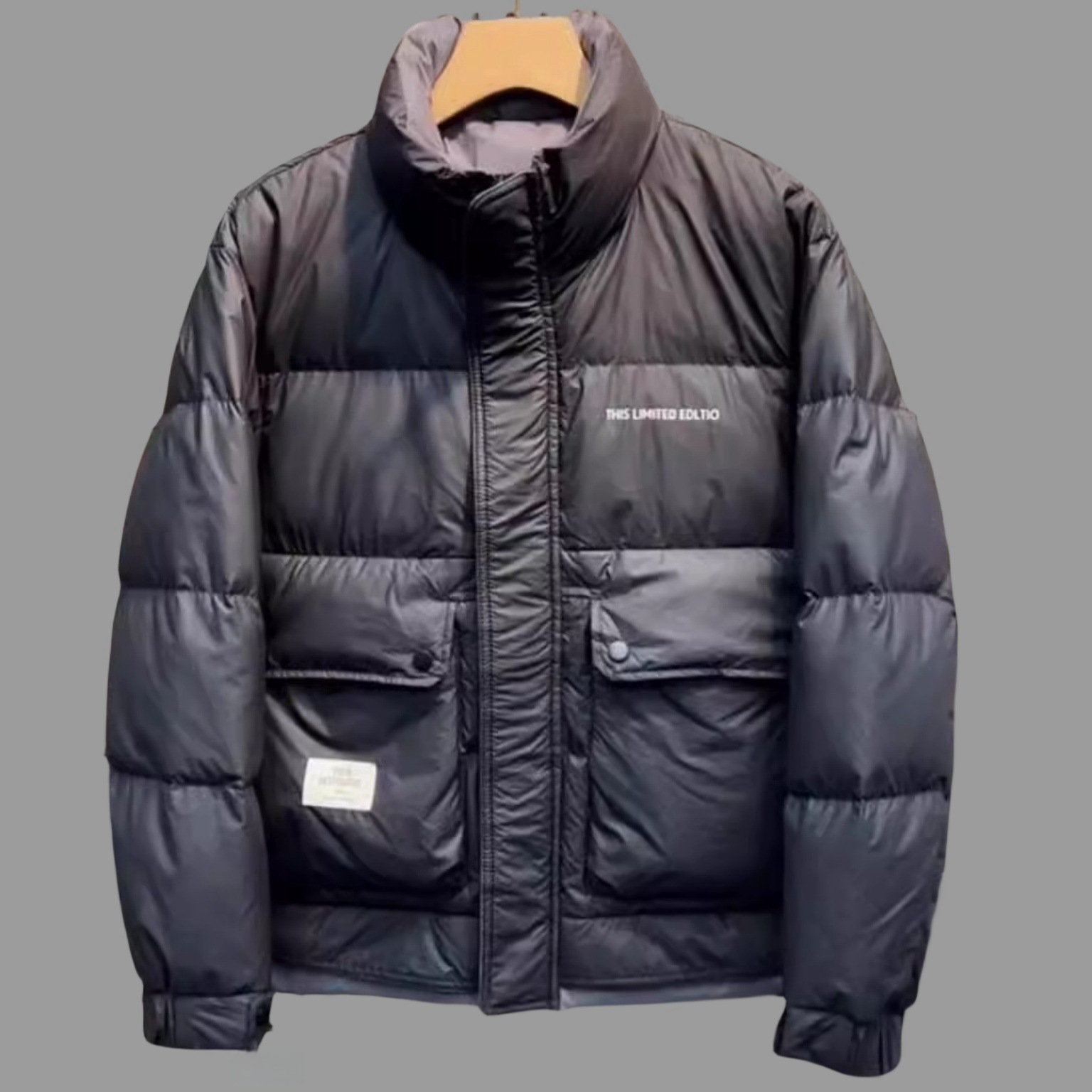 经典复古港风面包服男2023秋冬季新款高街潮牌痞帅百搭羽绒服批发