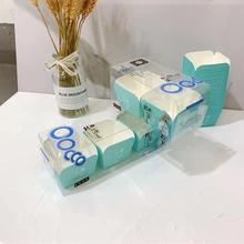 北海道流心杯蛋糕盒戚风马芬纸杯蛋糕透明PET塑料透明盒烘焙包装