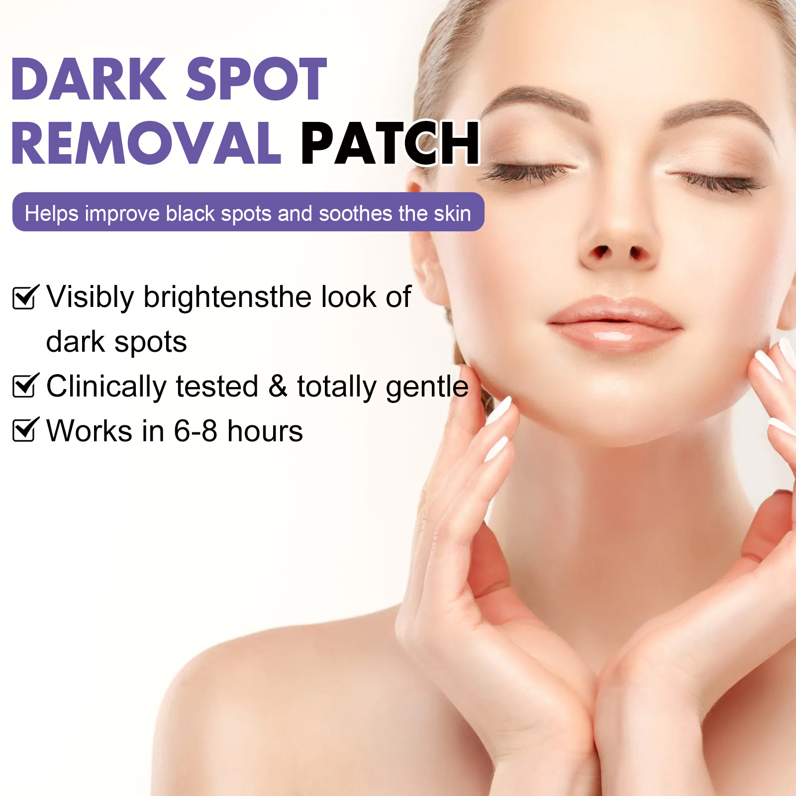 Eelhoe Patch Fade Facial Black Spot Melasma Pigmentation Melanin Moisturizing Whitening Skin Spot Patch