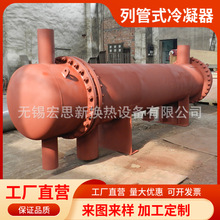 批发不锈钢列管式冷却器 热交换器 列管式冷凝器 耐腐蚀蒸汽加热