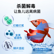 鱼缸消毒液龟缸杀菌消毒水族用品净化水质生化稳定剂批发