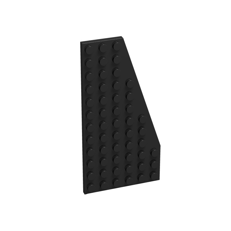 小颗粒拼装积木零配件 兼容 30355左 30356右 6x12楔形板 0.1kg