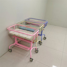 月子中心医用ABS婴儿推车升降倾斜防溢奶新生儿护理床儿童床