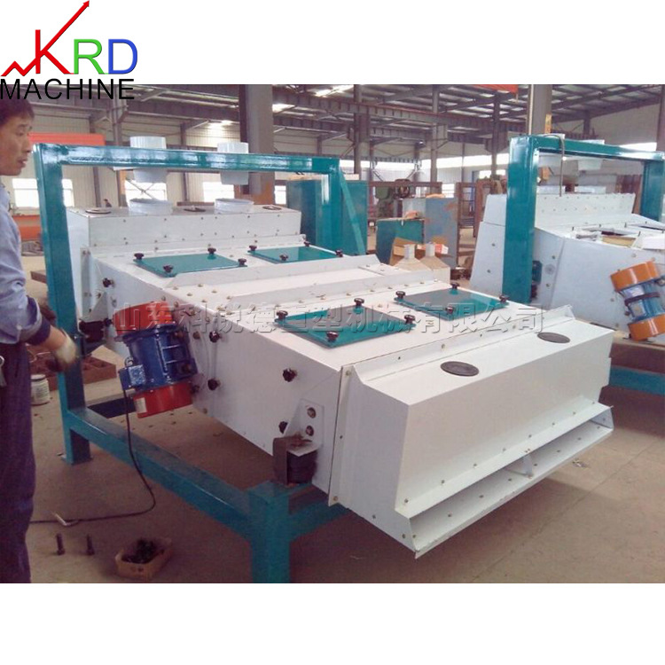 生产粮食加工设备 粮食去石去杂精选机 小型水稻谷子振动清理筛