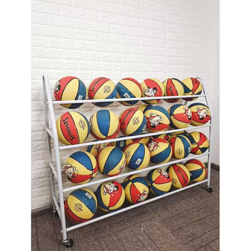 篮球收纳架 幼儿园球类架子儿童足球架装篮球框置球架放球的架子