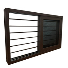 上海门窗厂家铝合金门窗加多利推拉窗防蚊虫纱网加防护安全栏移窗
