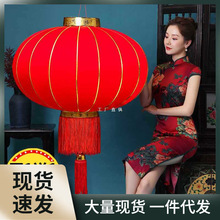 2023新款大红灯笼吊灯中国风挂饰装饰节日过年新年春节大门口阳台