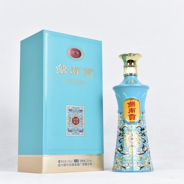 现货 白酒批发 52度剑南贡 浓香型白酒 500毫升 6瓶 一整箱-阿里巴巴