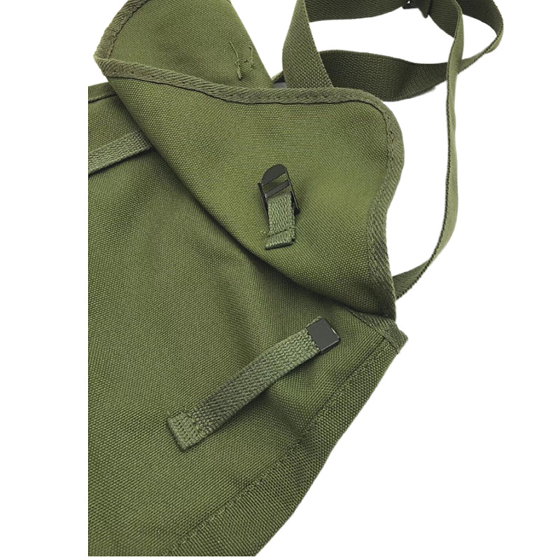 军绿老式怀旧绿书包帆布单肩斜挎包红卫兵为人民服务解放包雷锋包