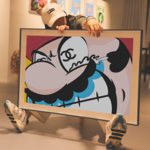 Mario超级玛丽潮流装饰画马里奥挂画客厅个性艺术卡通背景墙潮画