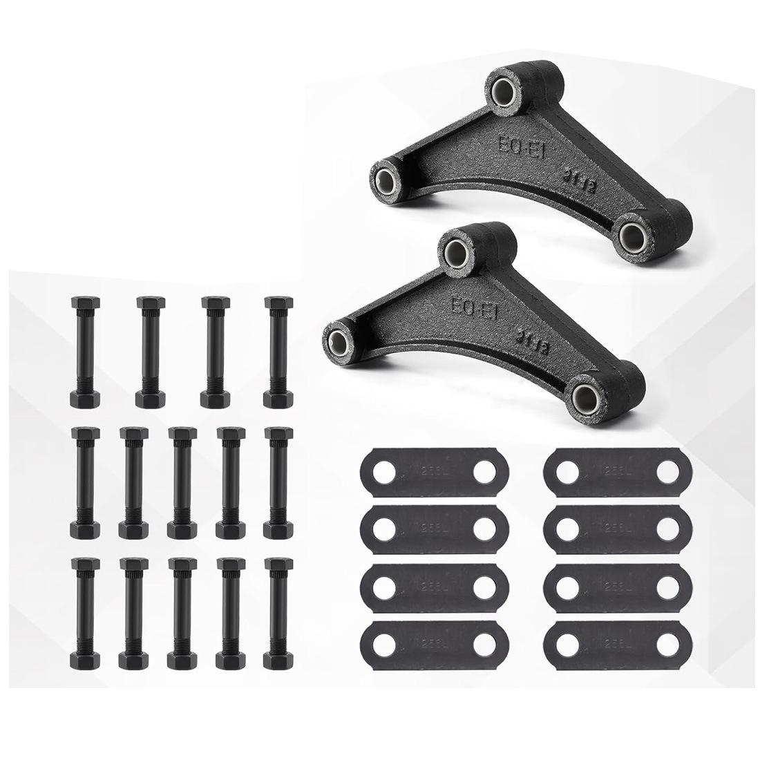 3500-7200磅车轴的双眼弹簧用的拖车均衡器套件串联车轴拖车套件