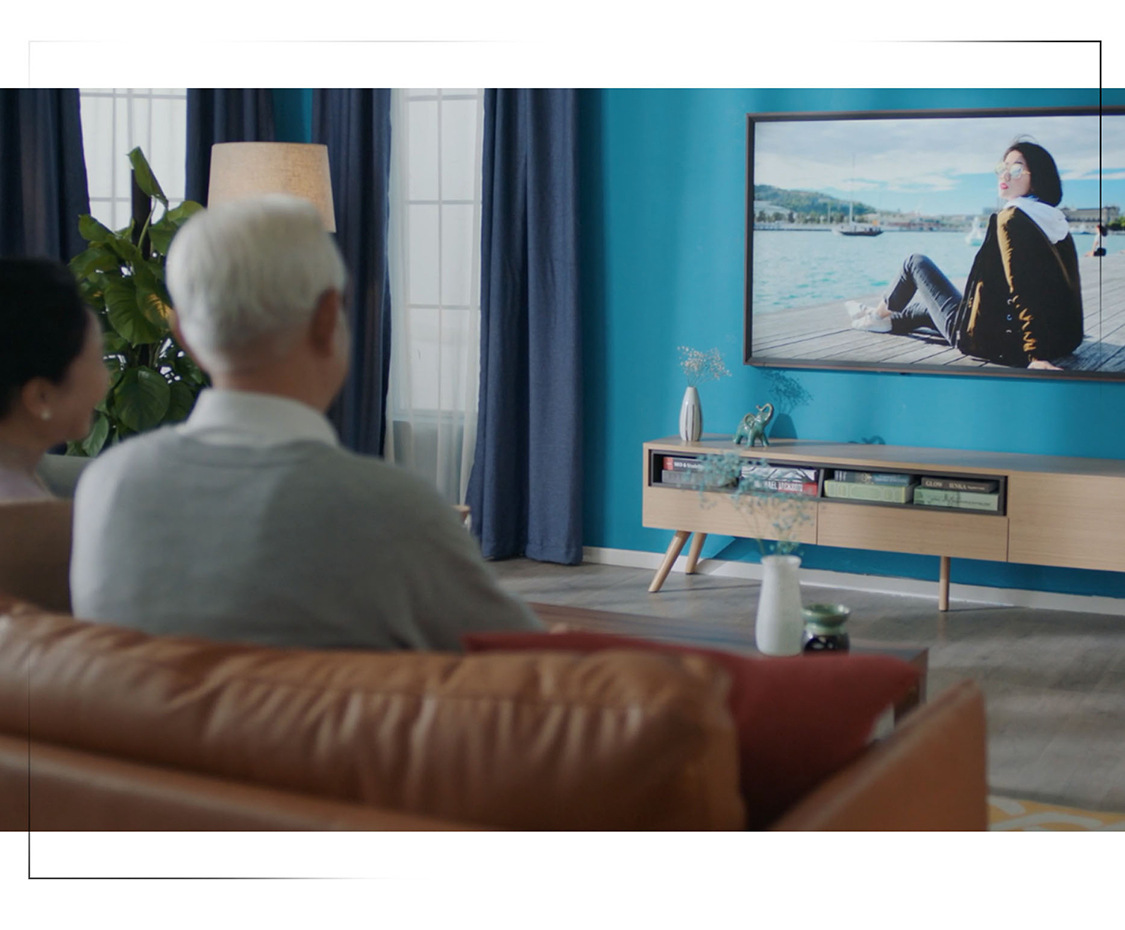 boe画屏电视s365英寸艺术智慧屏4k挂壁护眼防蓝光电视