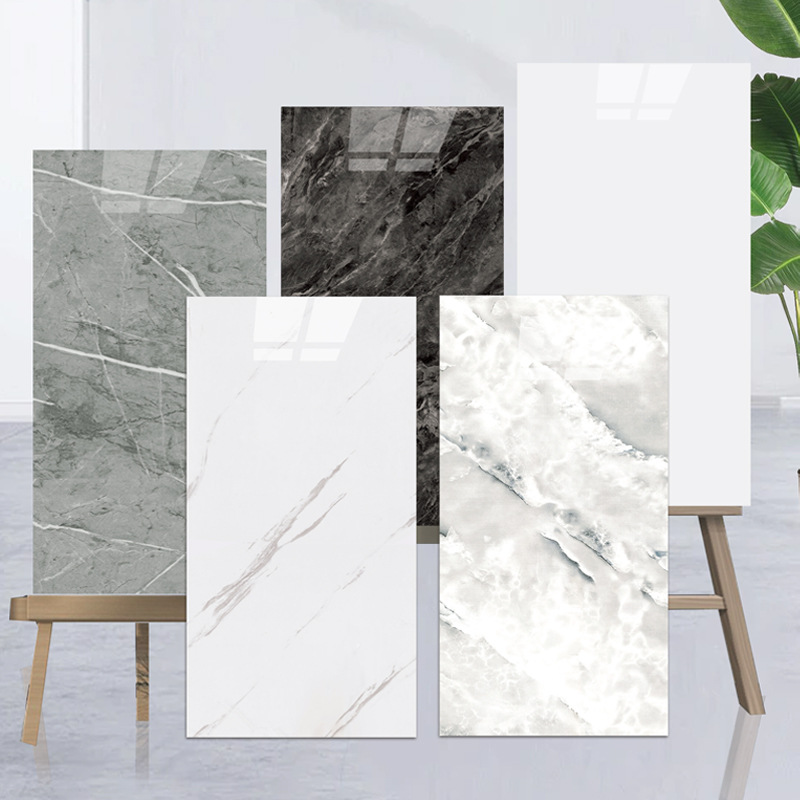 卫生间墙壁翻新仿瓷砖贴自粘墙纸防水卧室背景墙装饰大理石墙贴