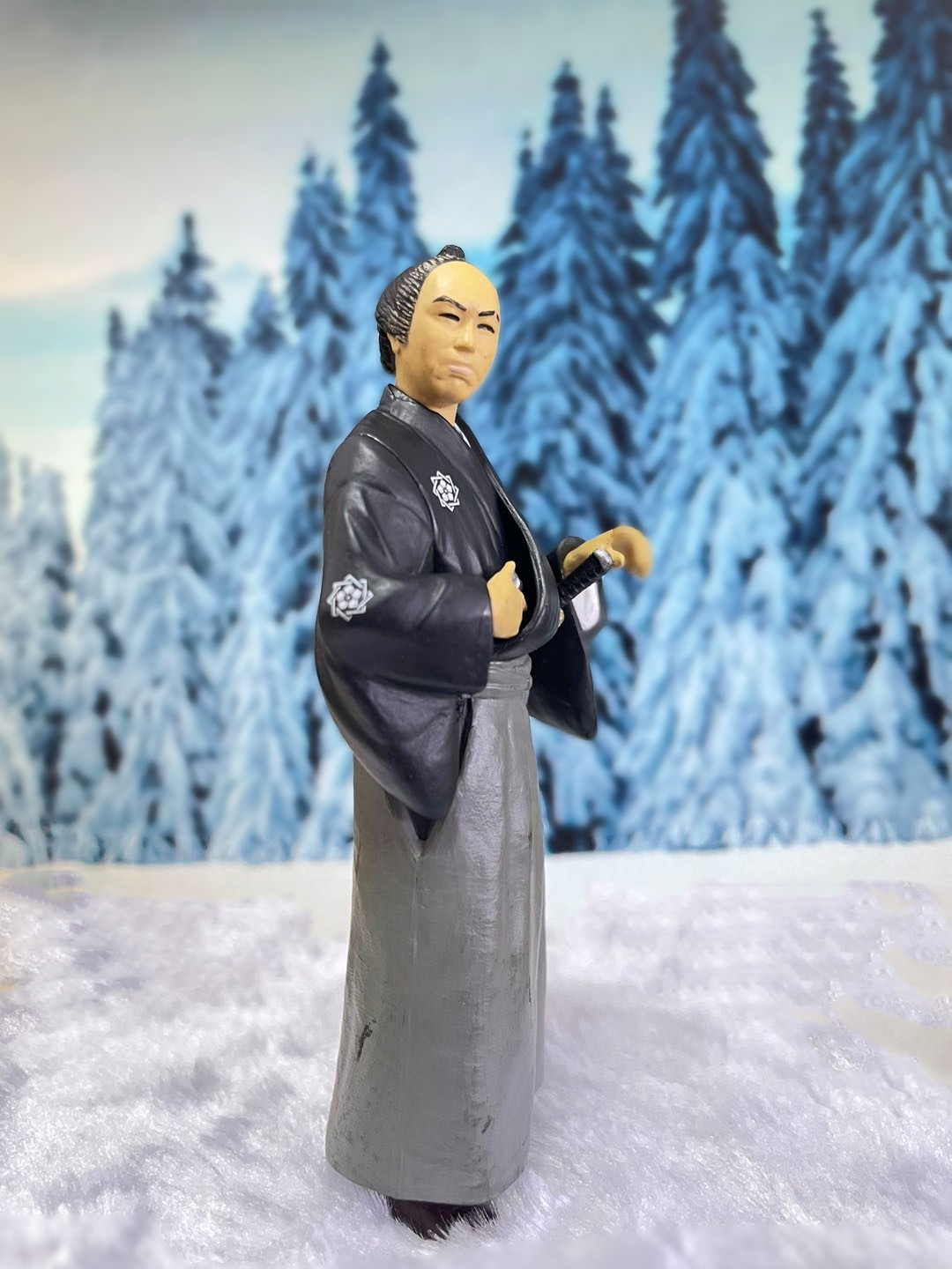 现货 定制新款日本武士手办 玩偶 公仔 盲盒厂家 仿真人偶 周边