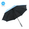 Factory Supply Creative Vinyl Golf Umbrella Men's and Women's Waterproof Sunshade Oversized Straight Rod Long Handle Umbrella Advertising Umbrella Printing