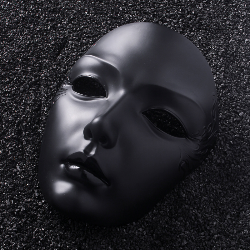 全脸面具遮面配饰面罩风礼品派对舞会神秘装扮手绘汉服