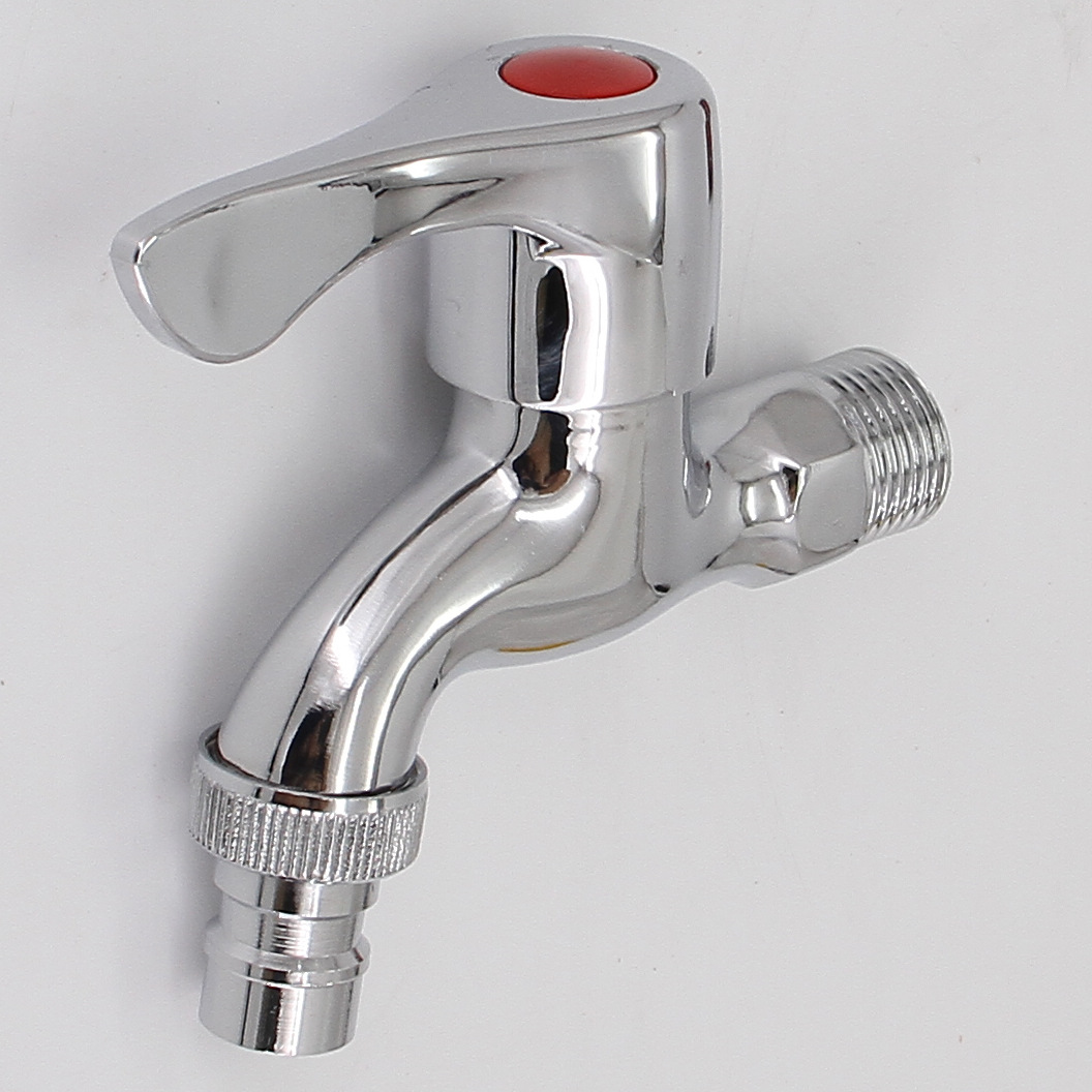 铜洗衣机水龙头 尖嘴单冷快开水龙头4分洗衣机拖把池龙头家用批发