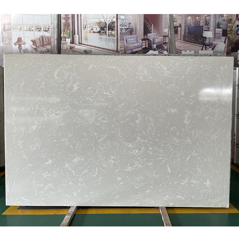 人造石台面墙身人造大板白玉人造石