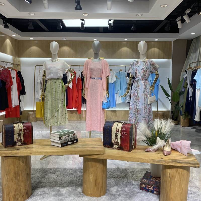 滕氏tengs2021春夏装 北京一线品牌女装折扣撤柜批发进货直播货源