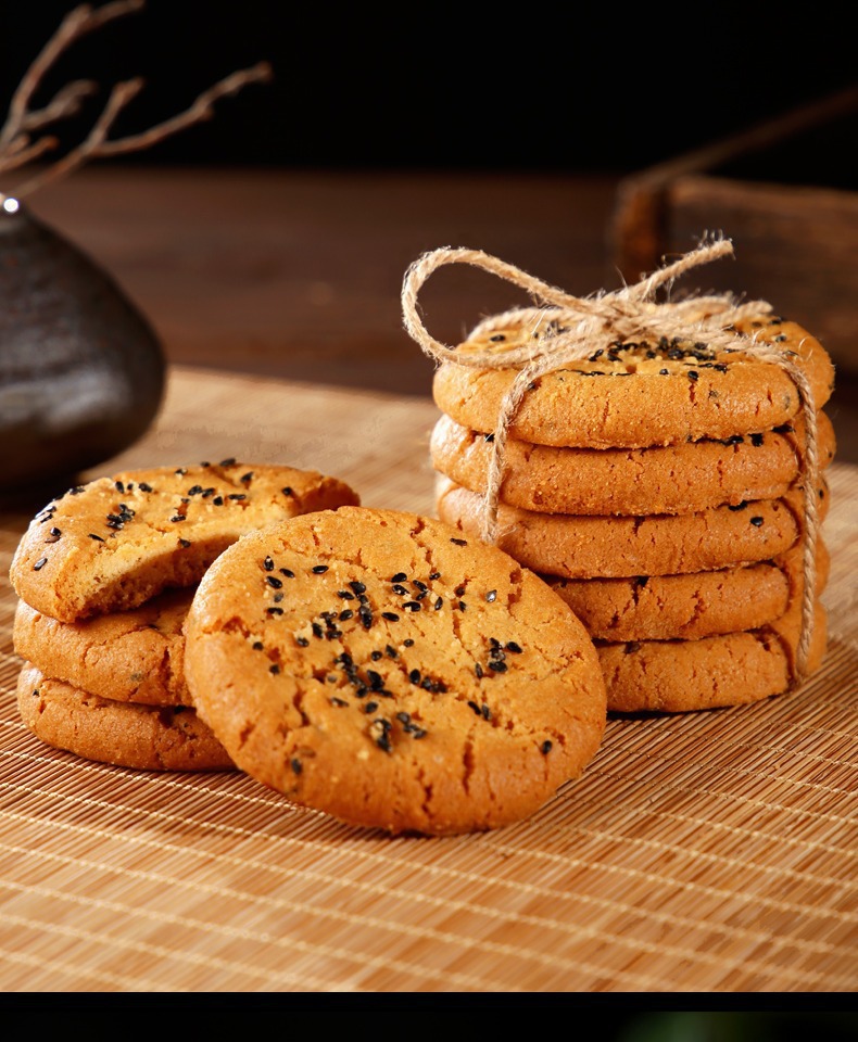 木糖醇山药黑芝麻桃酥饼蔗老人独一件代发正干宗宫点心廷零食无式