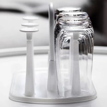日本制水杯杯架倒挂沥水架玻璃杯咖啡杯提架创意马克杯收纳架