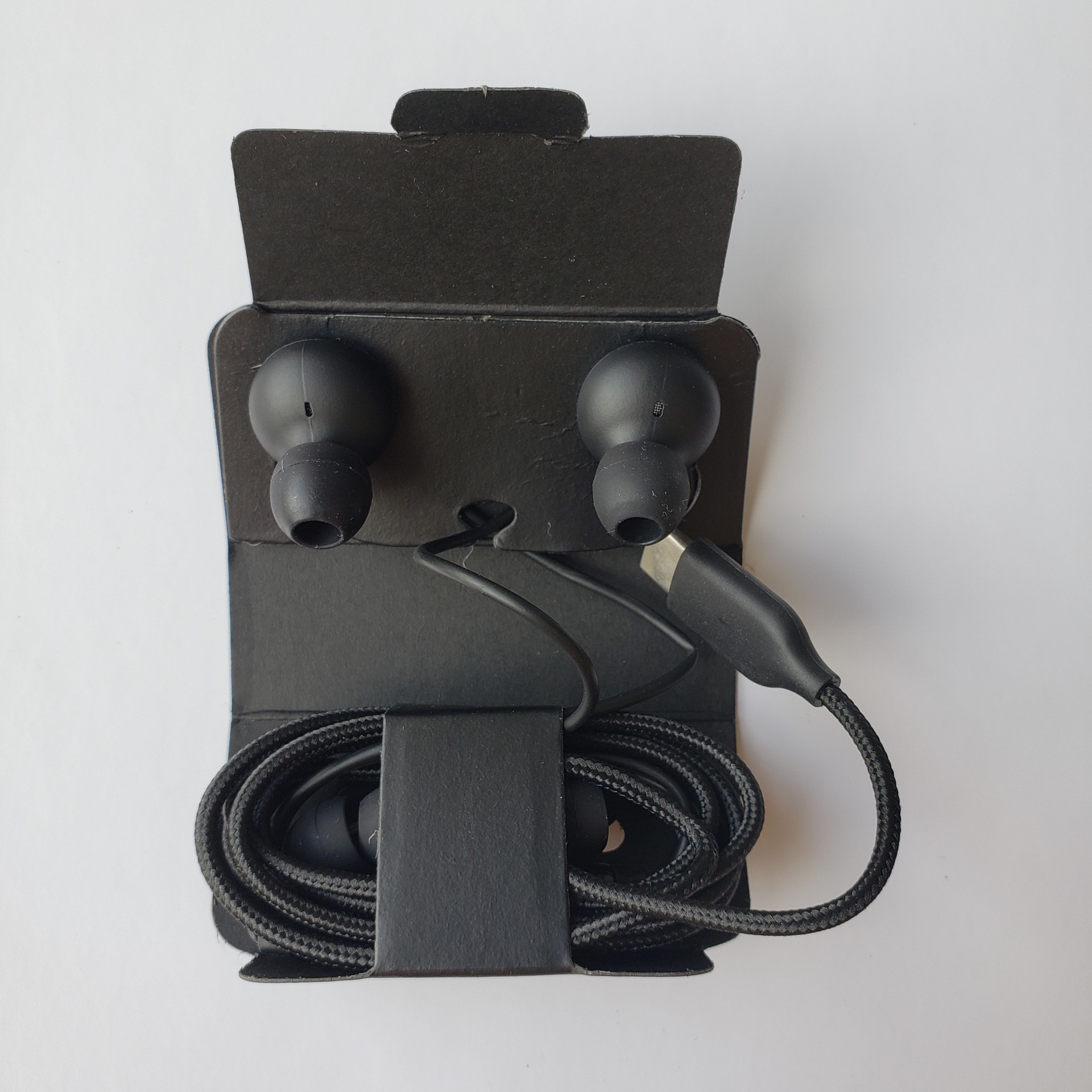 tpc口耳机适用三星note10/s20线控带麦通话akg安卓通用type c耳机