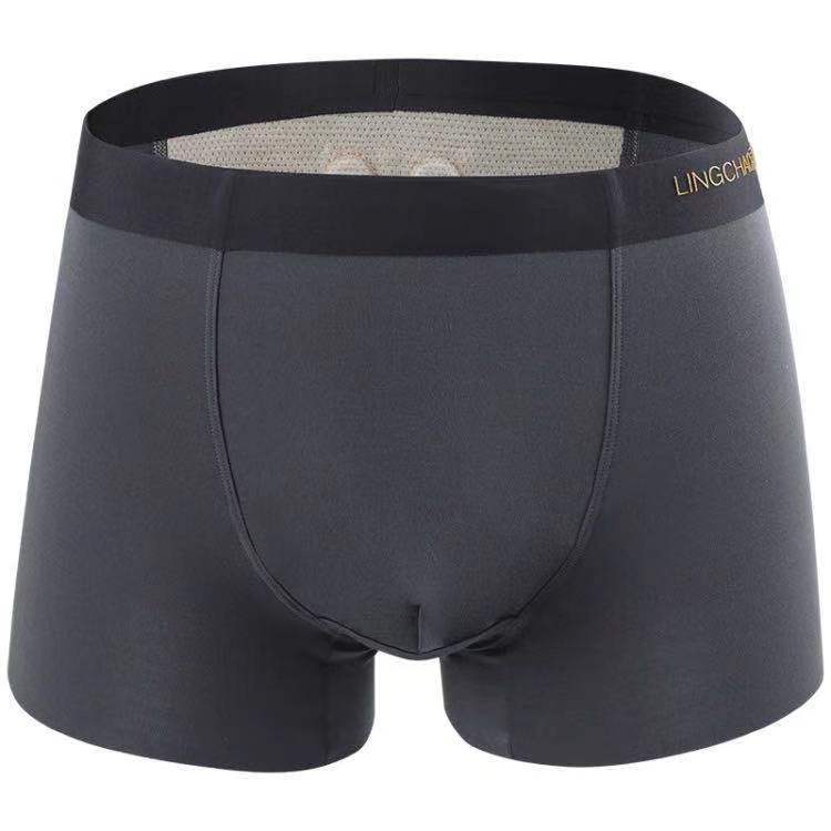 2020新款内裤男青少年男士内裤男士纯棉平角裤螺纹男内裤日系裤衩