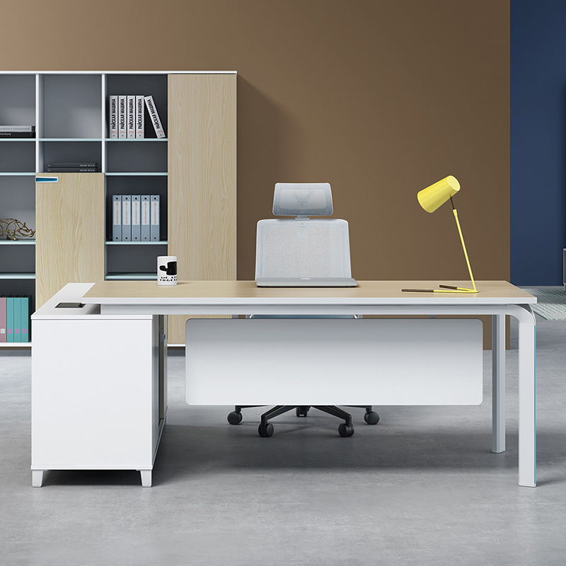 办公家具时尚大班台老板桌 转角办公桌简约现代 行政桌办公室家具