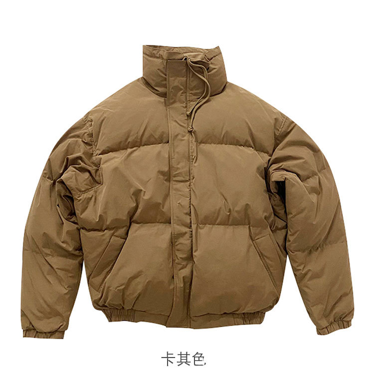fog fear of god复线essentials高街面包服羽绒服宽松棉服外套男