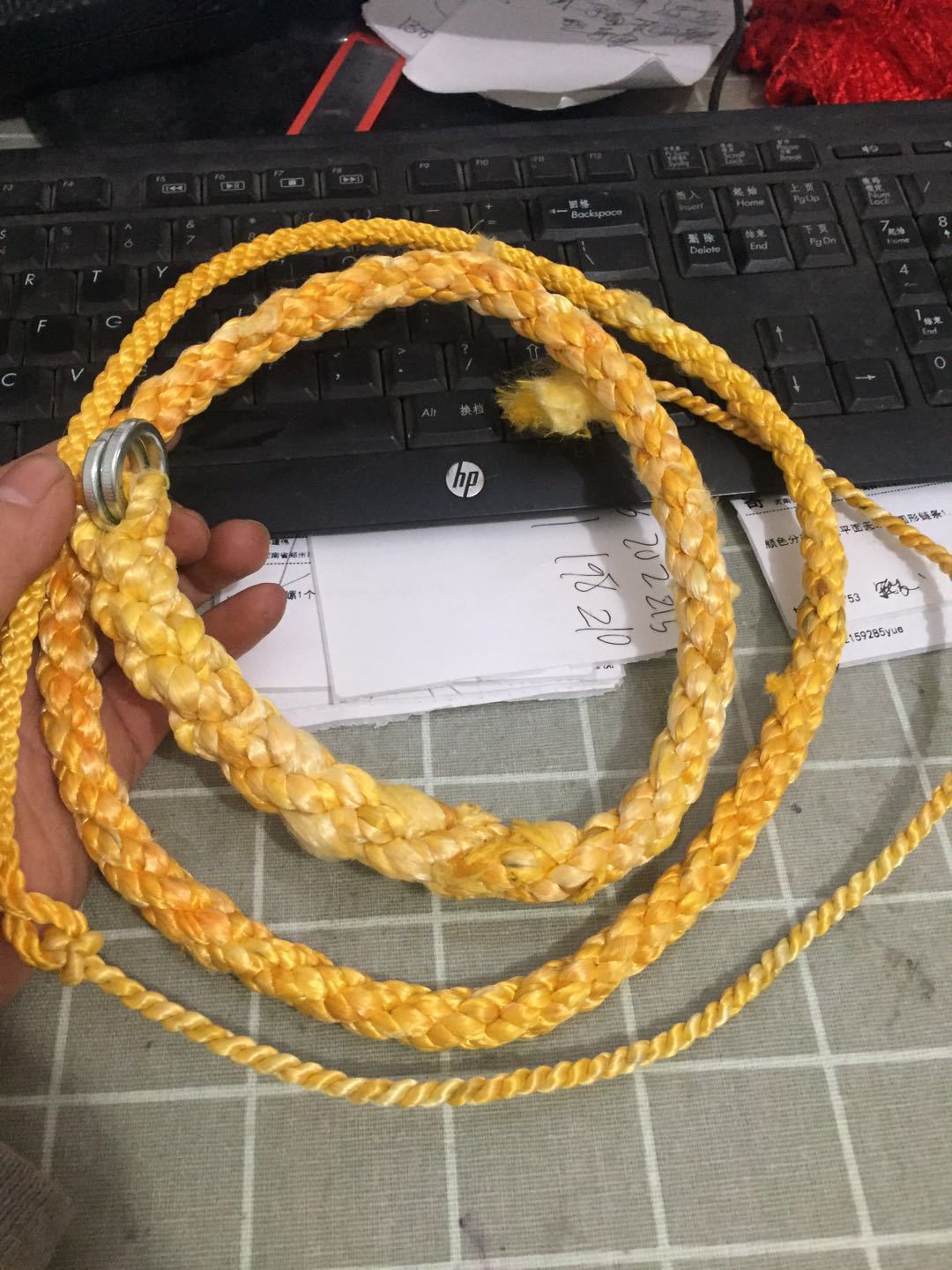 6股手工鞭头迪尼麻玛莲朵麒麟鞭螺母鞭响鞭健身鞭甩鞭尾巴鞭稍