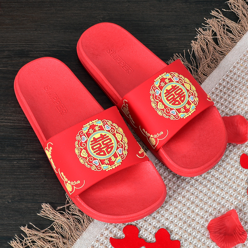 Spot Sandals Wedding Supplies New Slippers Summer Home Bathroom Wedding Slippers Wholesale