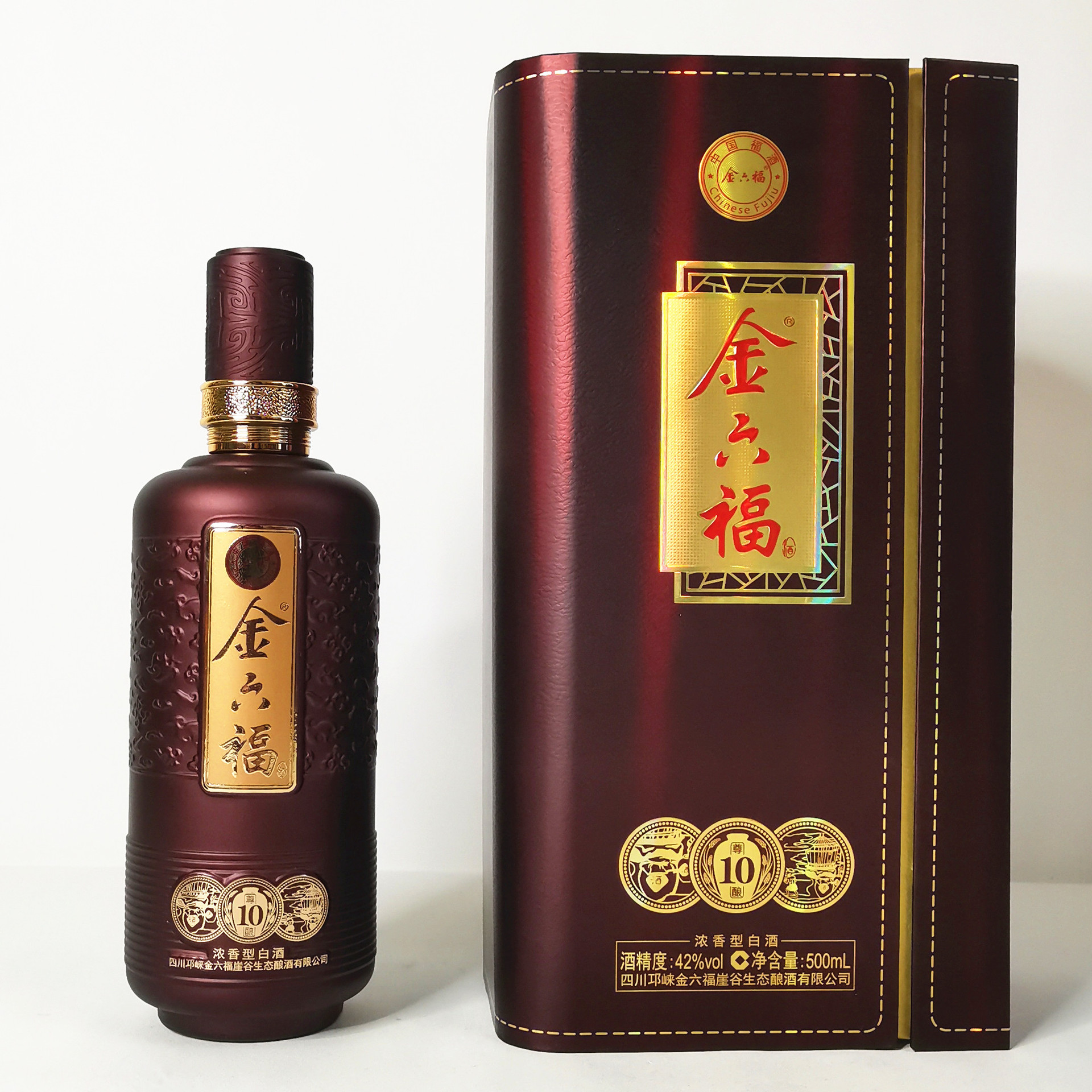 42度金六福酒窖品玖图片