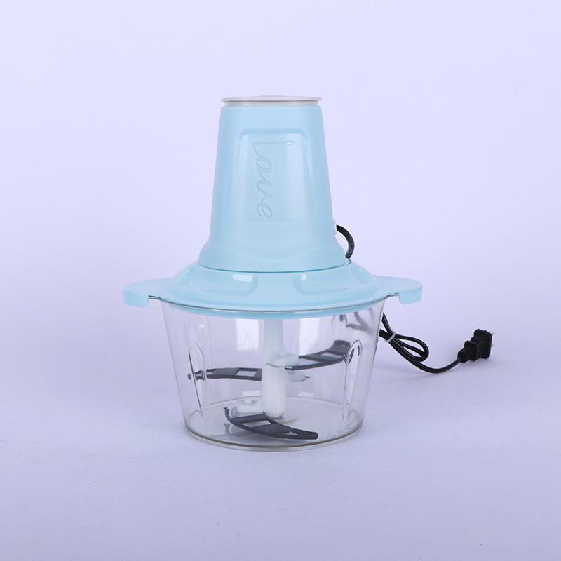 小型调料料理器 搅拌豆浆果汁机碎菜器 家用电动绞馅机打肉碎肉机