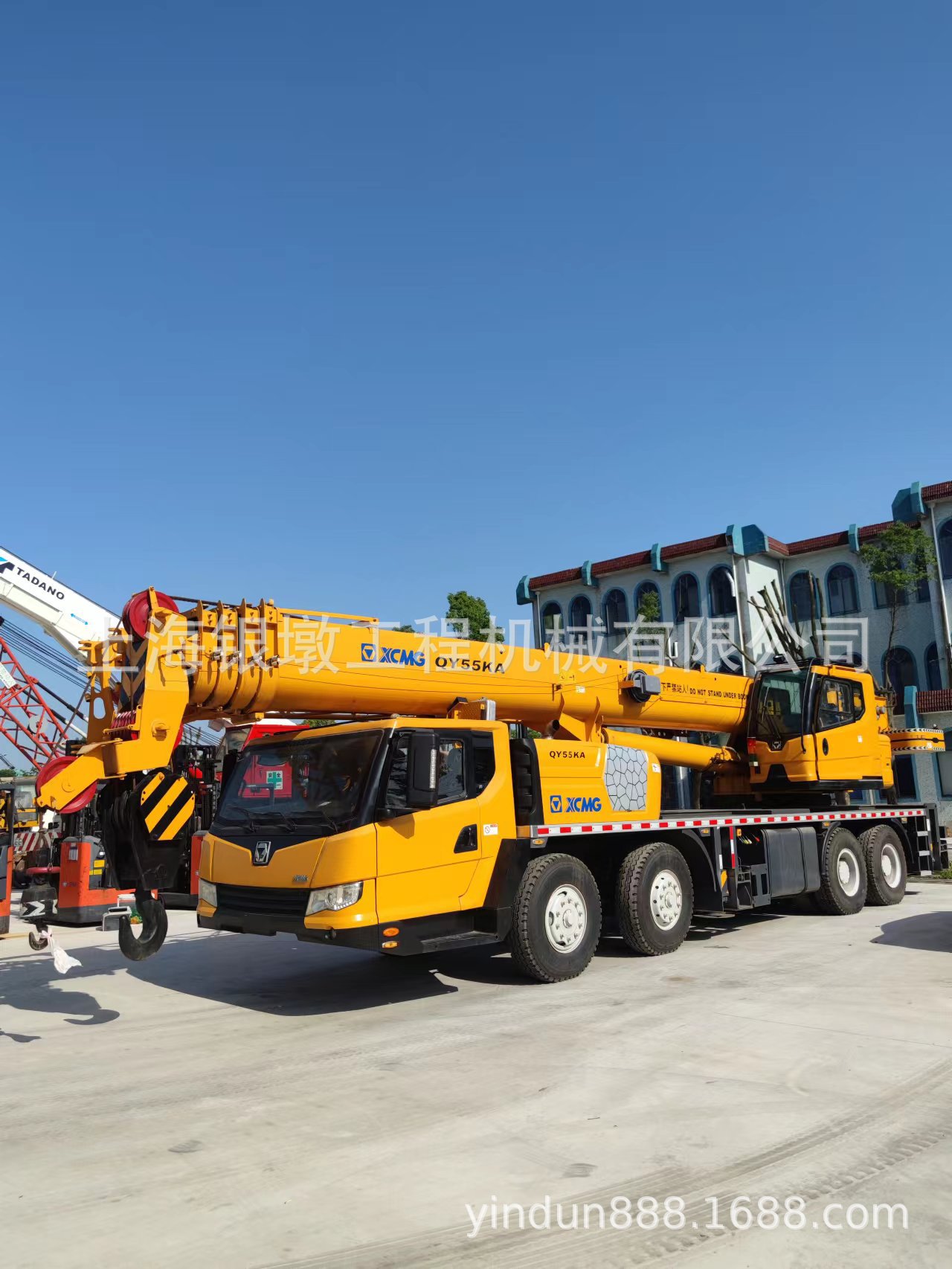 现货徐工吊车二手出售 55ton xcmg qy55k qy50ka crane