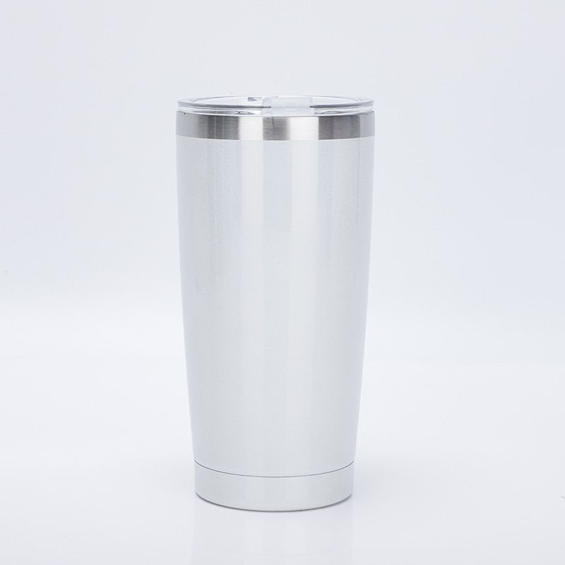 Amazon 20Oz Cup 304 Stainless Steel Double Layer Large Ice Cup Portable Sports Vacuum Cup Cup Customization