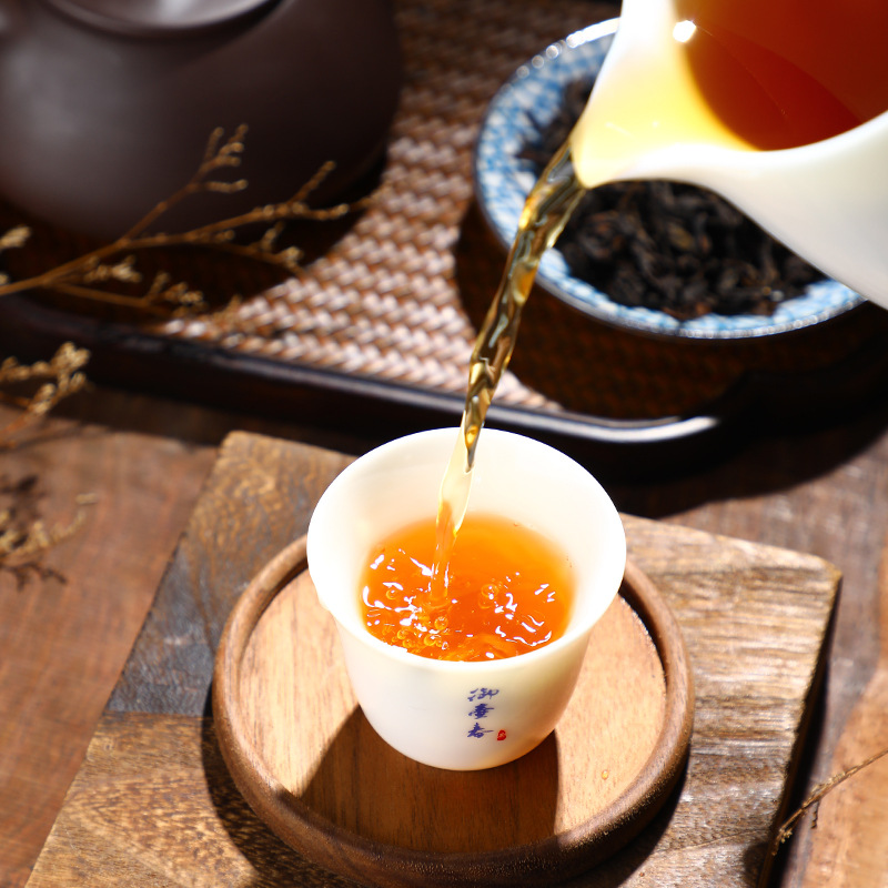 御壶春福建武夷山大红袍茶叶礼盒岩茶肉桂乌龙茶老枞水仙过年送礼