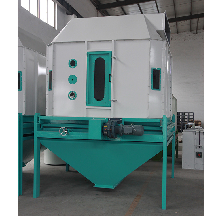 逆流式颗粒冷却器饲料冷却设备饲料机械颗粒料冷却器现货供应