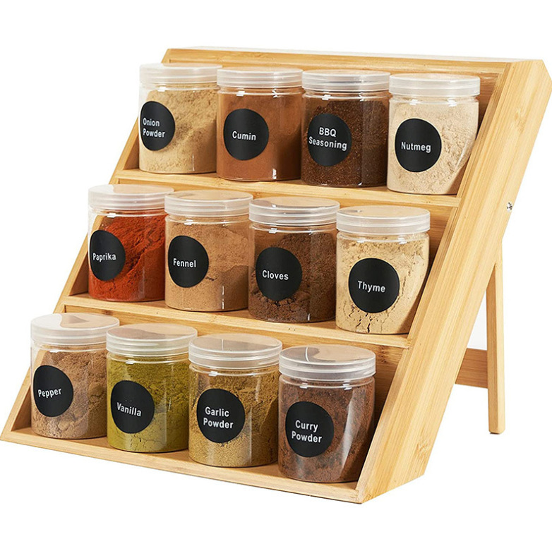 Bamboo Multi-Layer Seasoning Rack